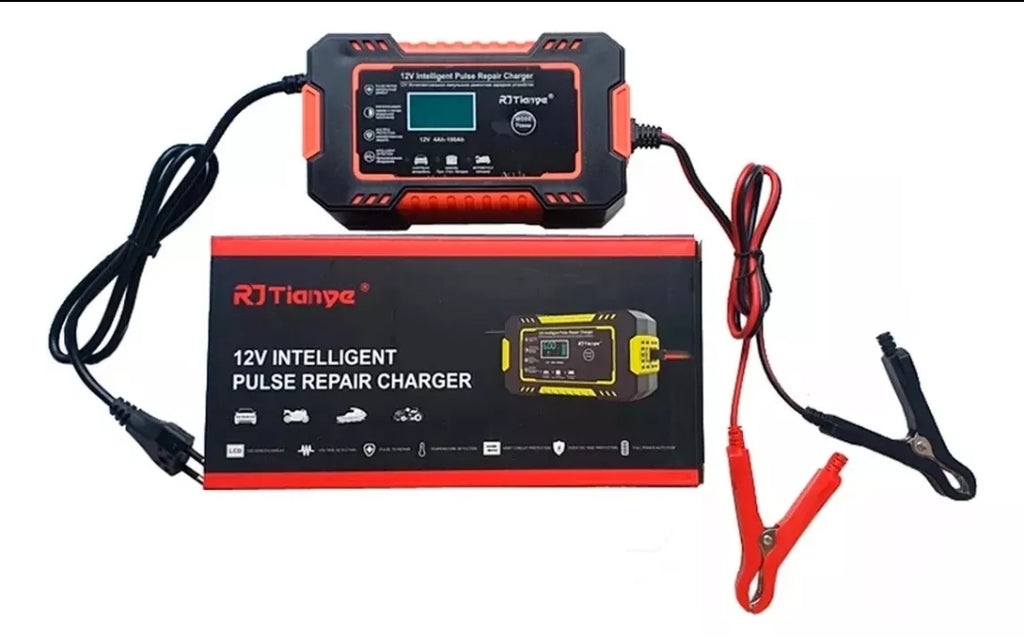 Cargador de bateria de carro de 12V, 6A