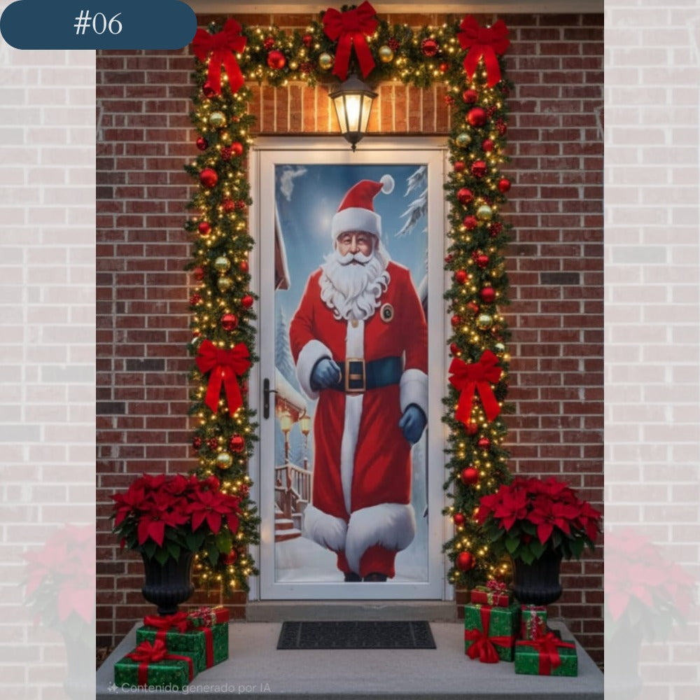 FORRO PUERTA NAVIDEÑO - Navidad