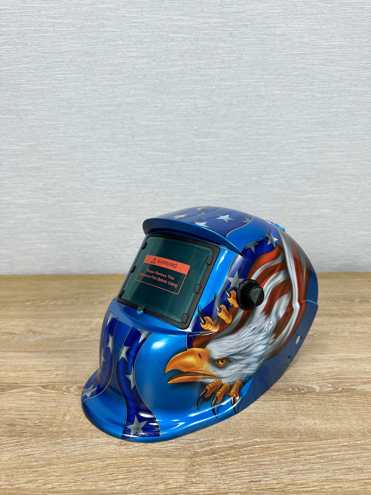Gray helmet for bikers